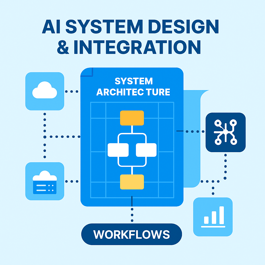 AI system design and integration